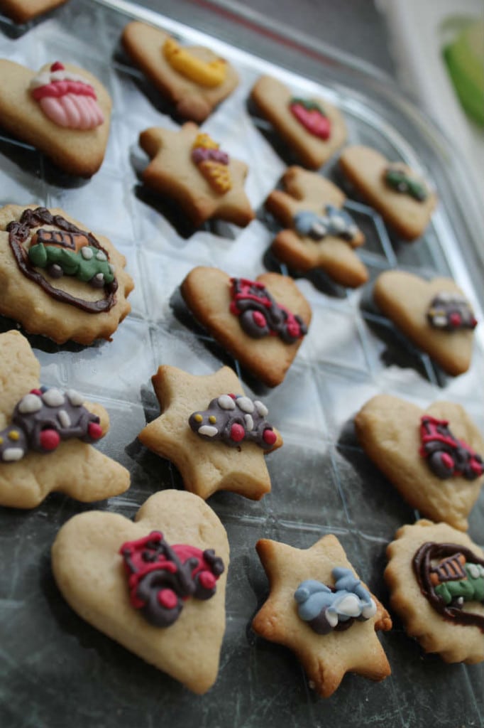 Making Decorated Biscuits with Mr R & Mr T In The Playroom