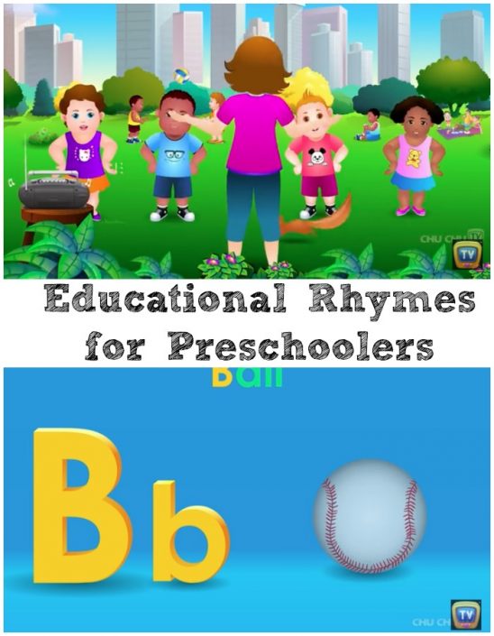 Rhymes which educate pre-schoolers