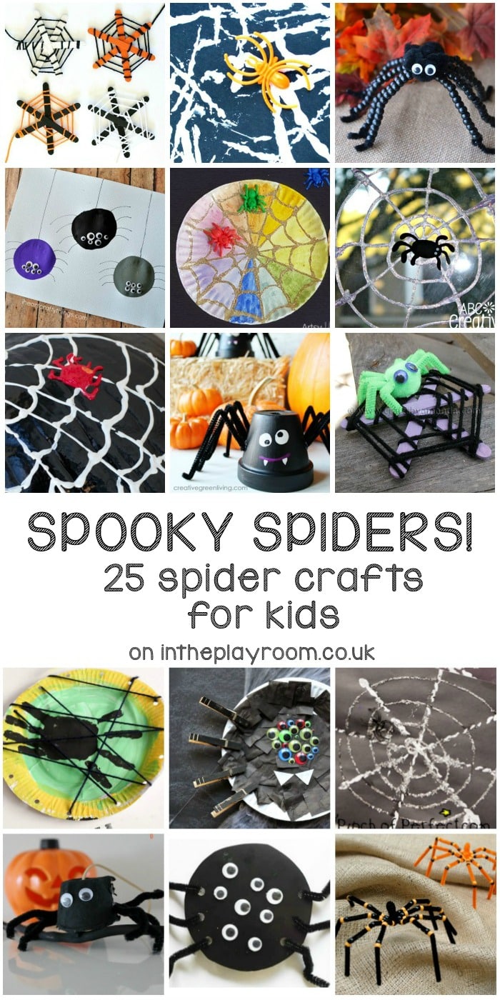 25 Spider Crafts for Kids - In The Playroom