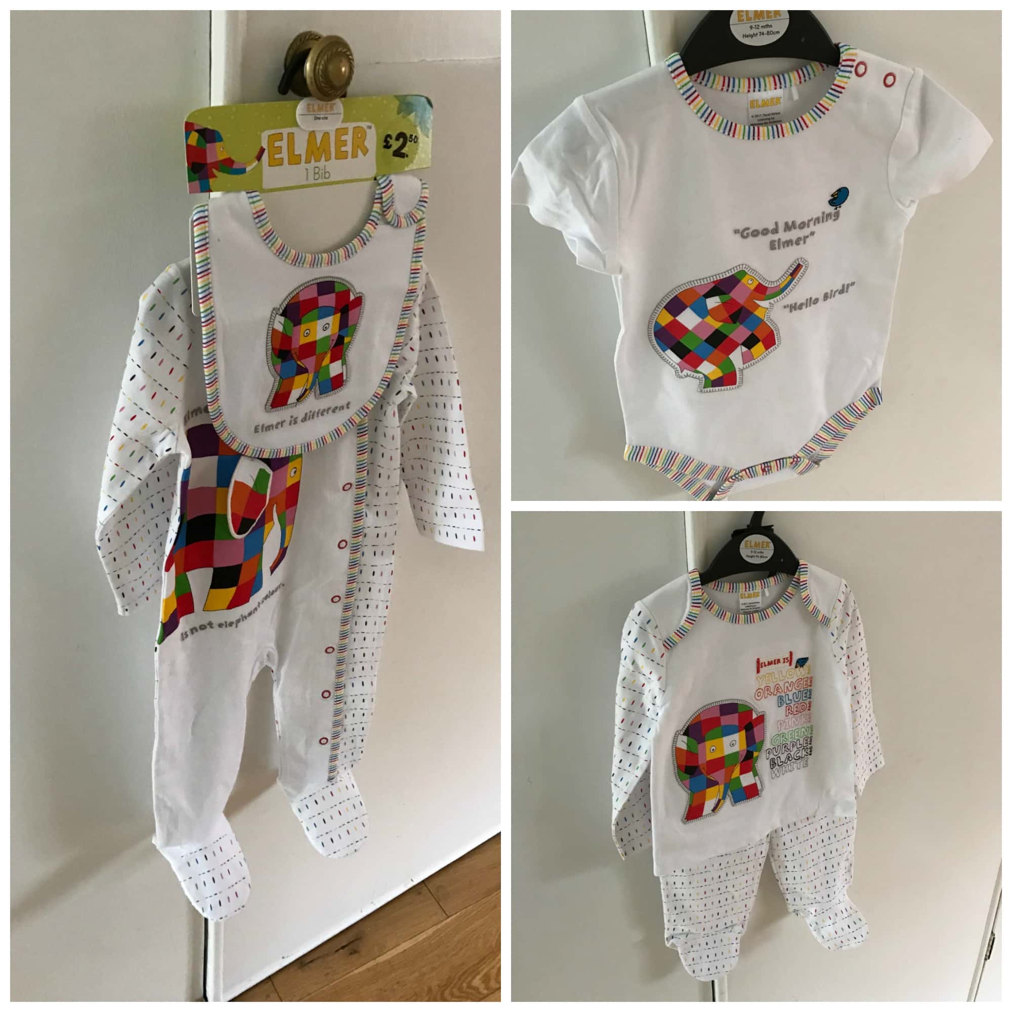 elmer baby clothes
