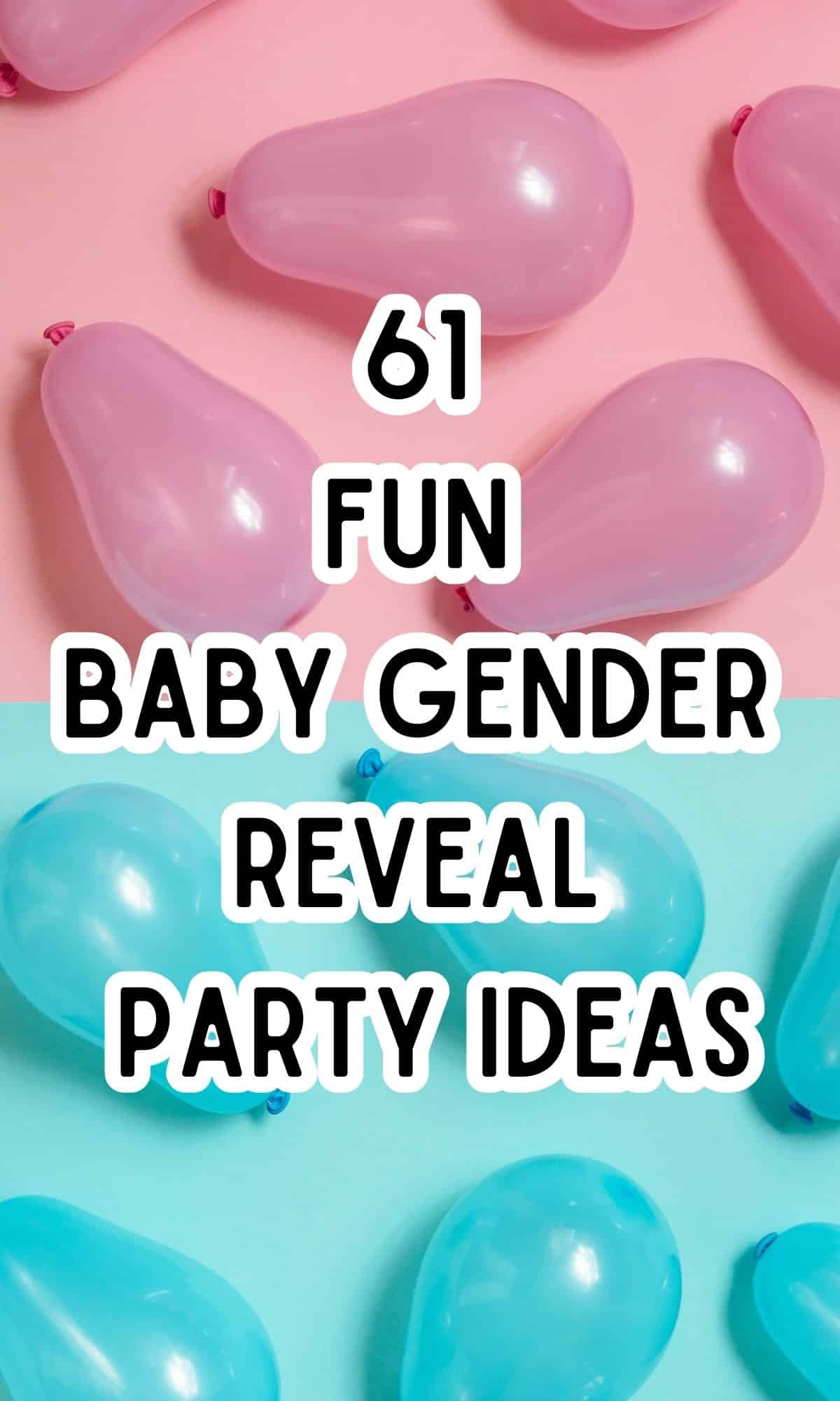 61 Fun Baby Gender Reveal Party Ideas In The Playroom
