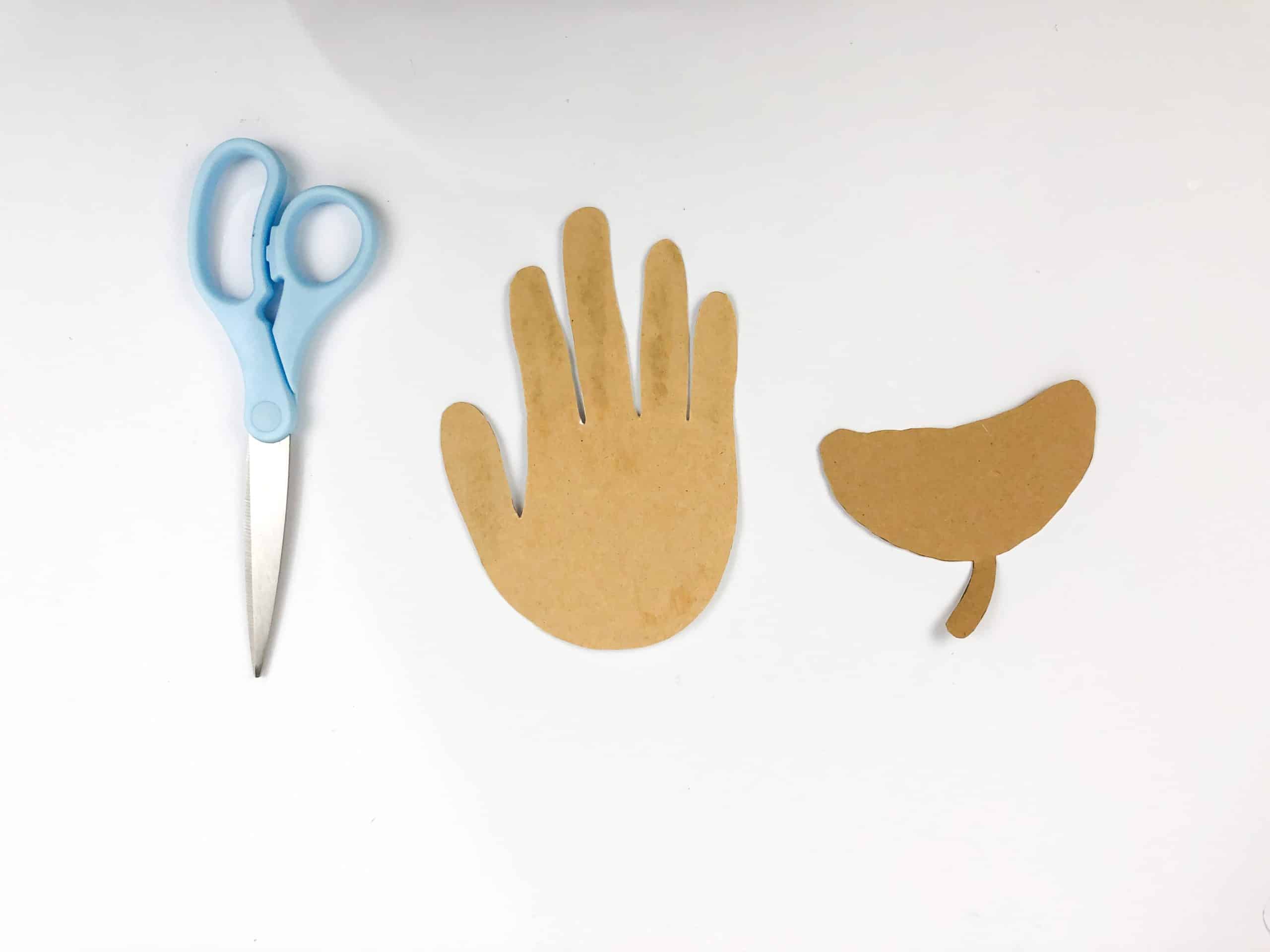 Handprint Acorn Craft - In The Playroom