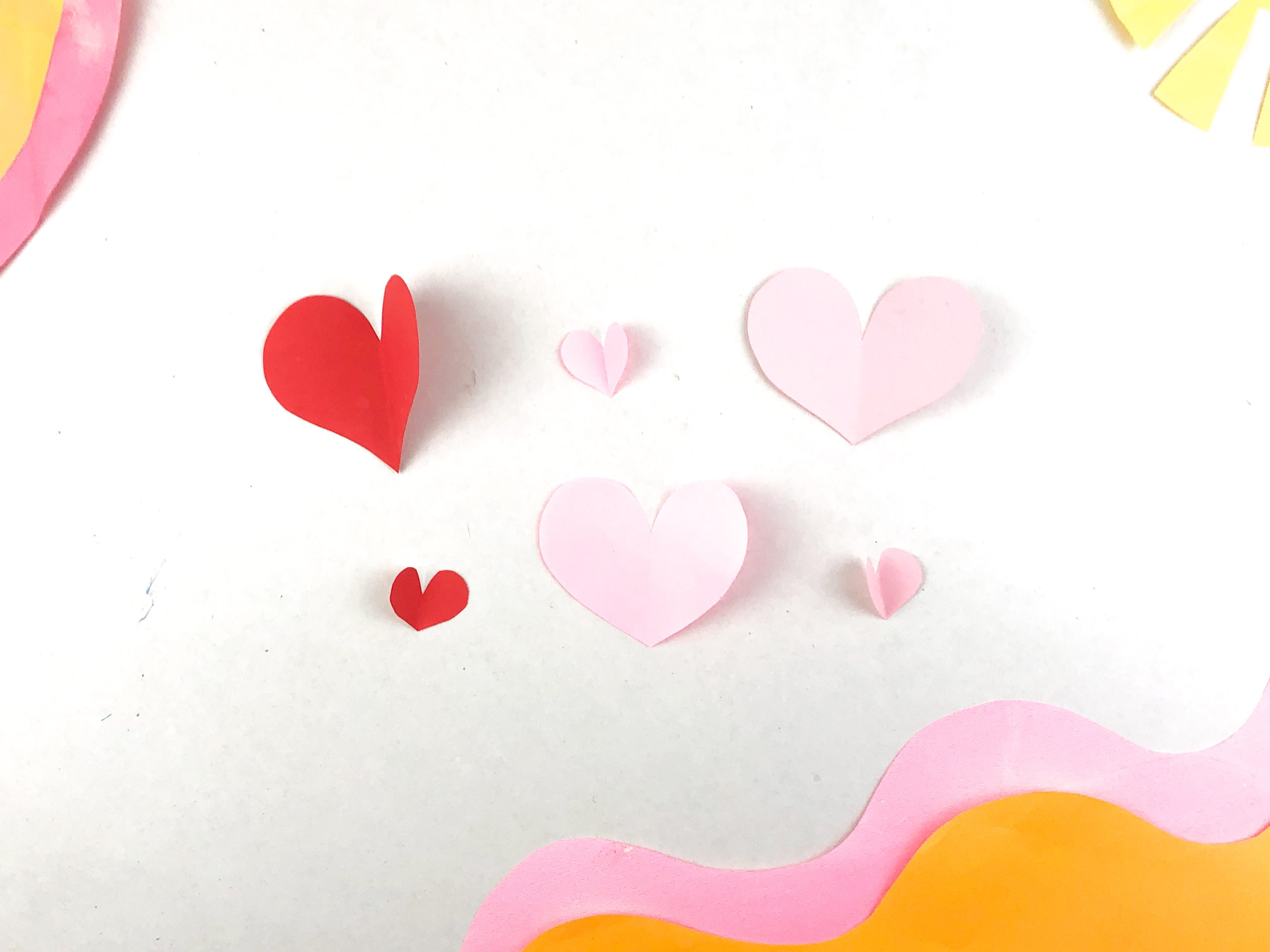 Blowing Love Hearts Personalised Photo Craft for Kids - In The Playroom